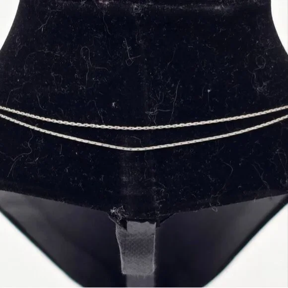 Alex and Ani Silver Tone Green Enamel Hand of Fatima Adjustable Charm Necklace - Picture 6 of 6